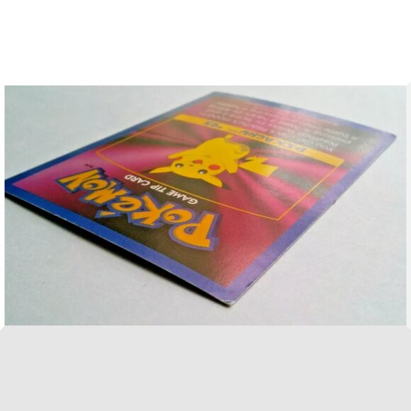 Pokemon Game Tip Card, Kellogg's Canada Cereal 1999, Pikachu #25 - Picture 5 of 7